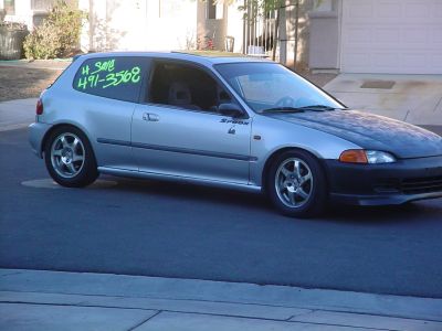 For Sale 1995 Eg Hatchback Silver Vegas