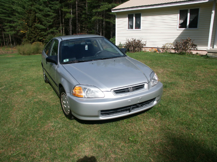1997 Honda Civic DX Coupe 1 Owner 137k miles will need Secondary O2 